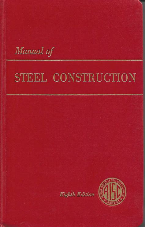 Manual of steel construction 8th edition aisc. - Masai a450 a 450 quad atv service reparatur werkstatthandbuch.
