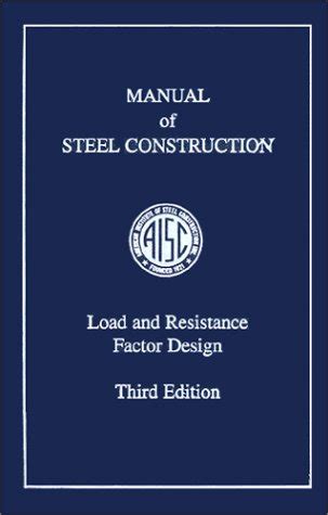 Manual of steel construction lrfd combined edition 3rd 01 by committee aisc manual hardcover 2001. - Ads cft duality user guide lecture notes in physics.