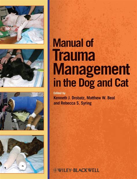 Manual of trauma management in the dog and cat. - Misterios de las noches y los dias.