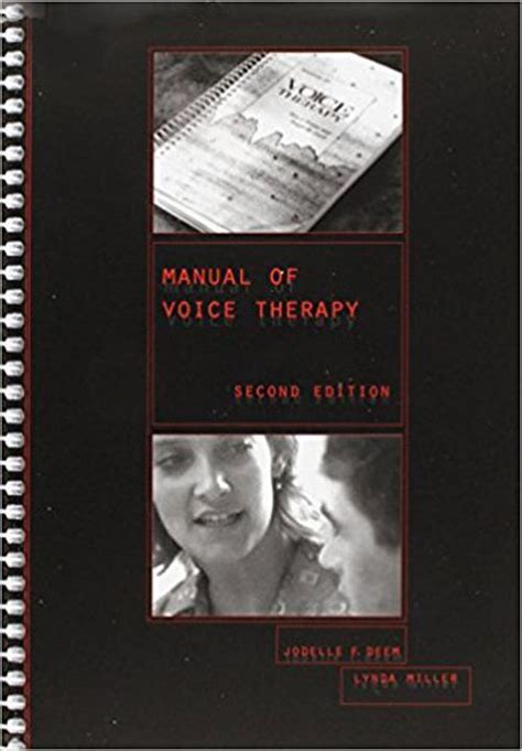 Manual of voice therapy by rex j prater. - 1999 suzuki intruder 1400 service manual.