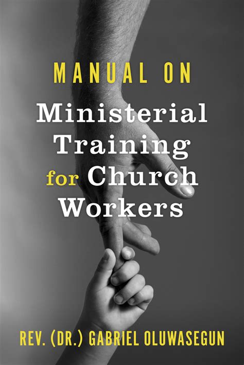 Manual on ministerial training for church workers ministerial training for church workers. - Stryker core powered instrument service manual.