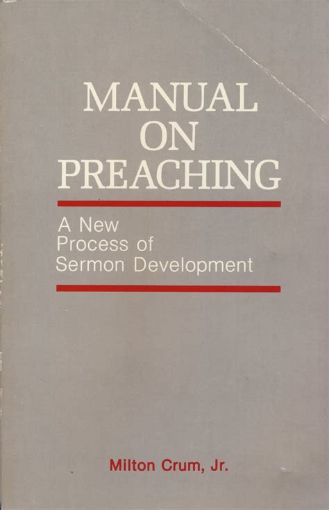 Manual on preaching by milton crum. - The art of shelling a complete guide to finding shells.