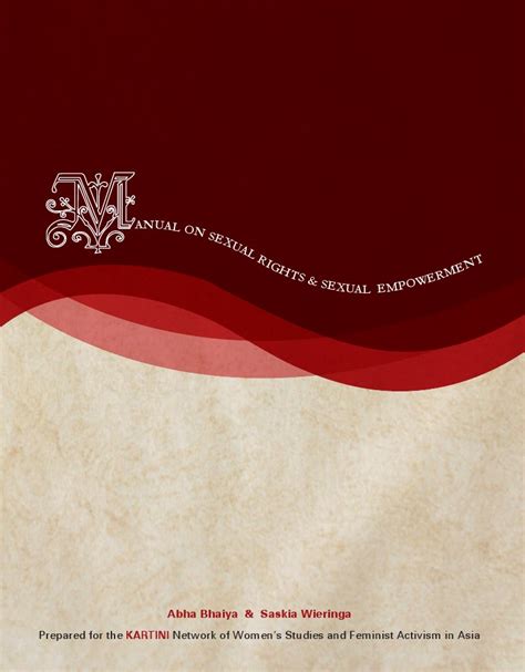Manual on sexual rights and sexual empowerment by abha bhaiya. - Erstausgaben und handschriften der sinfonien beethovens..