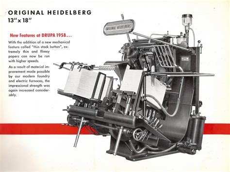 Manual original de la platina de heidelberg. - Service manual nh 56 gear box.