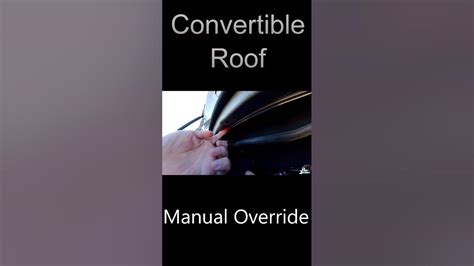 Manual override for focus convertible roof. - Where to sell teacher edition textbooks.