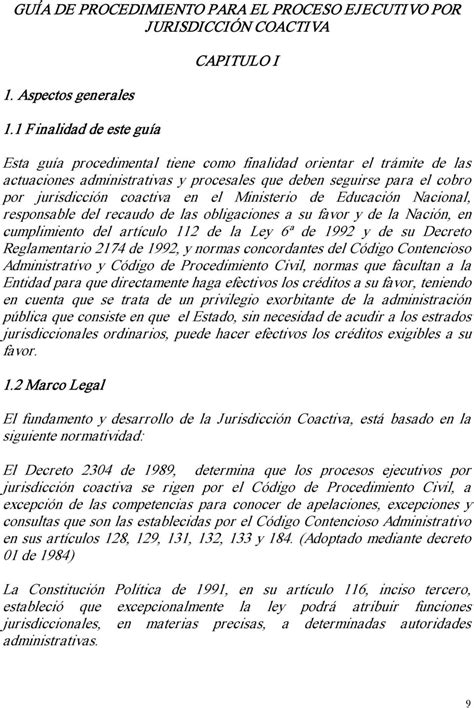 Manual para los municipios de proceso ejecutivo por jurisdicción coactiva. - Juicios históricos sobre las páginas del ecuador.