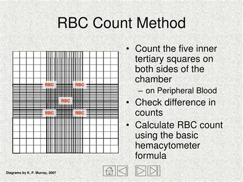 Manual red blood cell count calculation. - A complete guide to silk painting.
