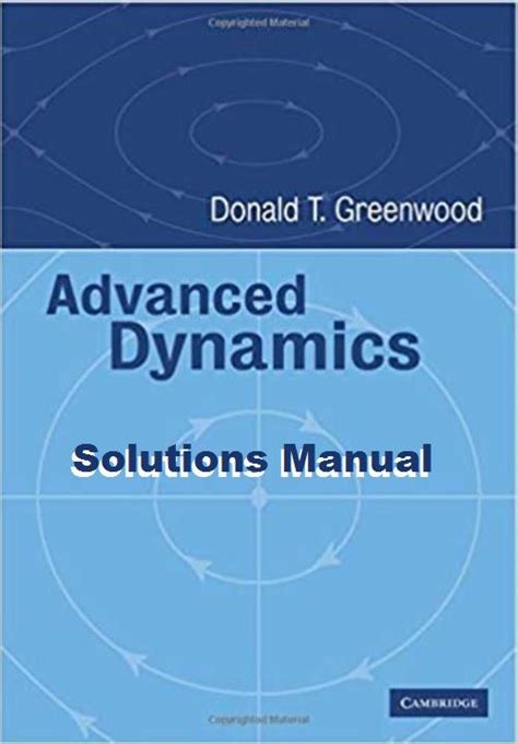 Manual solution of greenwood advanced dynamics. - The investment managers handbook by sumner n levine.
