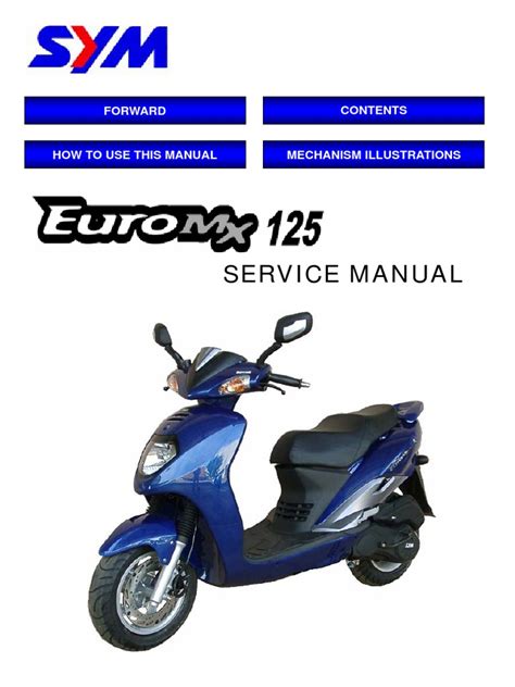 Manual taller sym euro mx 125. - Shaper missing shop manual the tool information you need at your fingertips.
