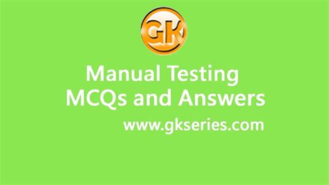 Manual testing mcq questions and answers. - The foam book an easy guide to building polyfoam puppets.