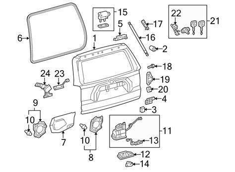 Manual unlock diagram for 4runner hatch. - Manuale del tornio nakamura tome con 300.