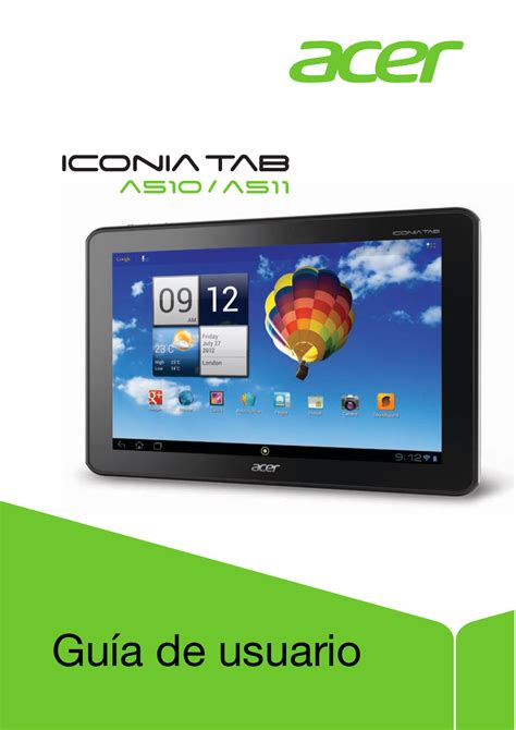 Manual usuario acer iconia tab a500. - Manageraposs guide to effective coaching 2nd edition.