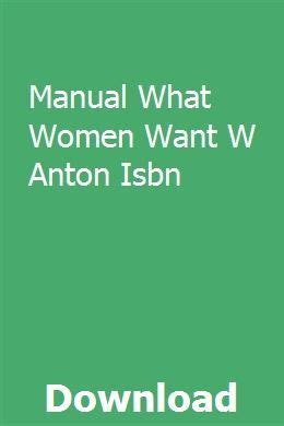 Manual what women want w anton. - Oca oracle solaris 11 system administration exam guide exam 1z0 821 oracle press.