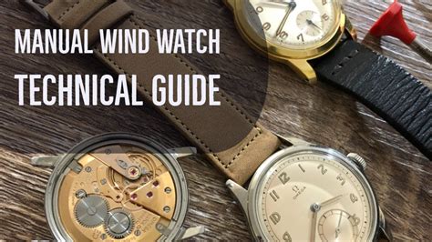 Manual winding watch meaning