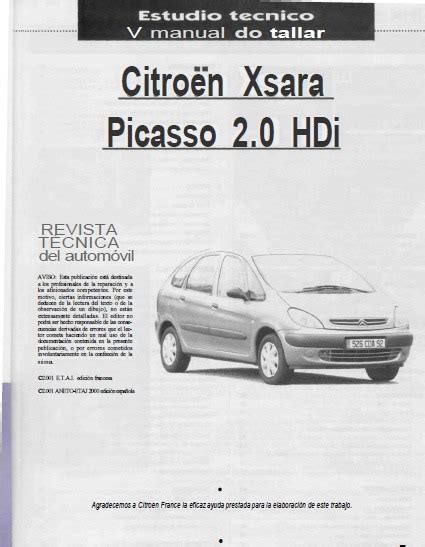 Manual xsara picasso 2 0 hdi. - Beta rr 250 400 450 525 service repair manual 2005 2007.