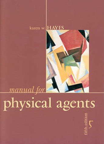 Full Download Manual For Physical Agents By Karen W Hayes