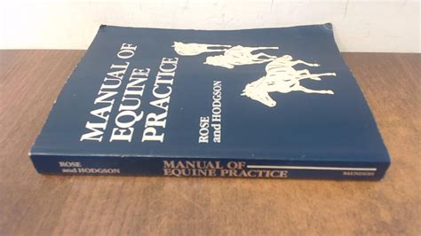 Read Manual Of Equine Practice By Reuben J Rose