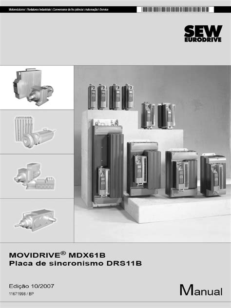 Manual. MOVIDRIVE MDX61B Placa de sincronismo DRS11B.