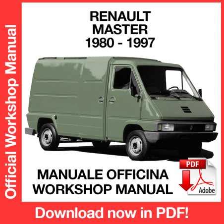 Manuale d'officina renault master series 1. - Hyundai d4a d4d series motor diesel servicio reparación manual descargar.