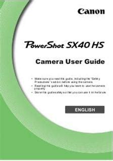 Manuale d'uso canon powershot sx40 hs. - 2007 scion tc owners manual for the window.