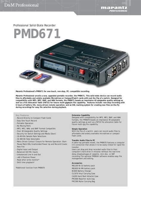 Manuale del registratore flash compatto marantz pmd671. - Weber 38 dgas pipe fitting guide.