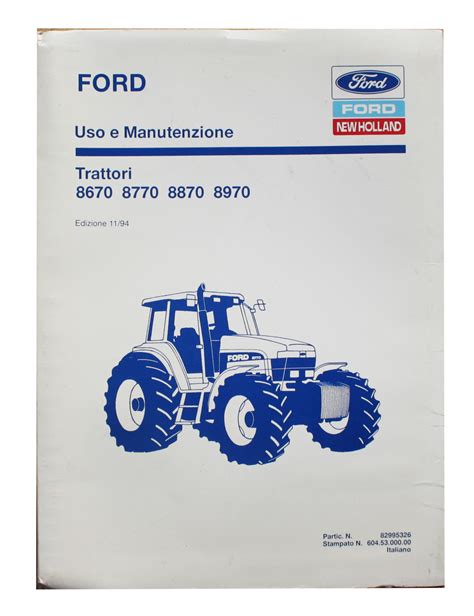 Manuale del trattore ford 7740 slitta. - Toyota industrial equipment model 7hbw23 service handbuch.