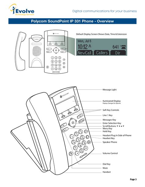 Manuale dell'utente del telefono polycom soundpoint ip 331. - Guide monographique des régions, mananjary, nosy-varika, ifanadiana et ikongo.
