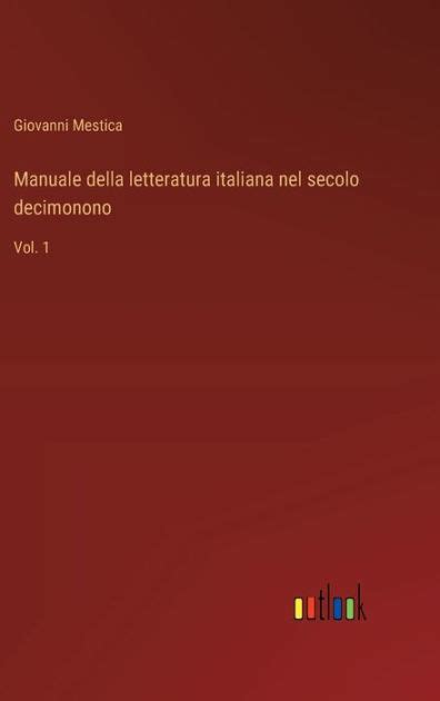 Manuale della letteratura italiana nel secolo decimonono. - Overgang til elvarme i aeldre enfamiliehuse.
