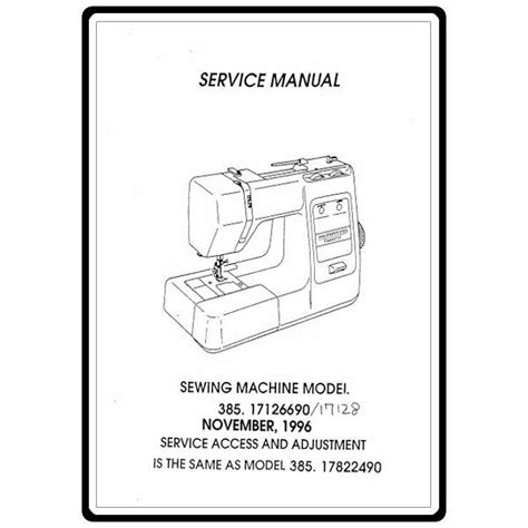 Manuale della macchina da cucire kenmore 385 385 17822490. - 1996 yamaha 115 2 stroke service manual.