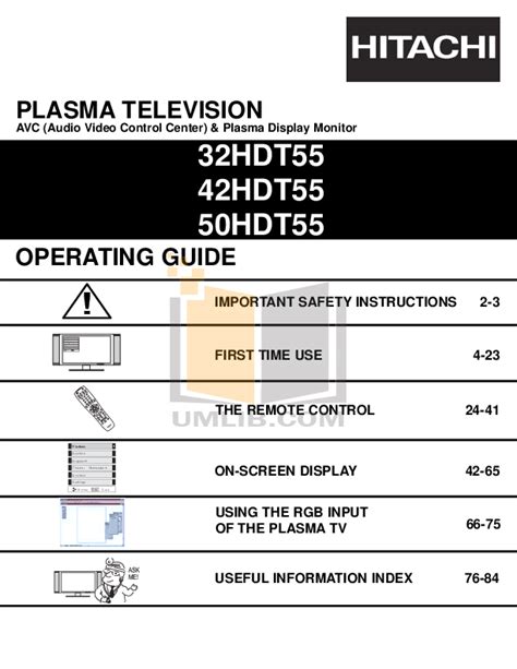 Manuale della videocamera ibrida ultravision hitachi. - Manuale del programma di tornitura cnc.