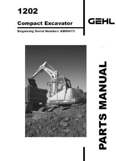 Manuale delle parti dell'escavatore compatto mini gehl ge1202. - Manual do peugeot 308 cc 2010 2011.