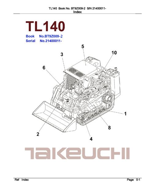 Manuale delle parti per takeuchi tl140. - Claas arion 510 520 530 540 610 620 630 640 tractor operation maintenance service manual 1.