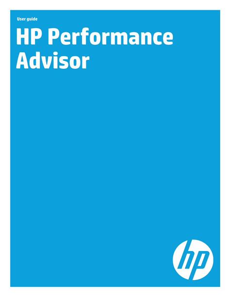 Manuale di hp performance advisor hp performance advisor manual. - Separate peace study guide questions answers.
