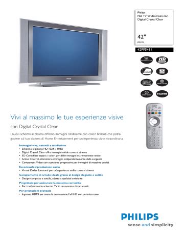 Manuale di istruzioni philips flat tv. - Cts certified technology specialist exam guide free download.