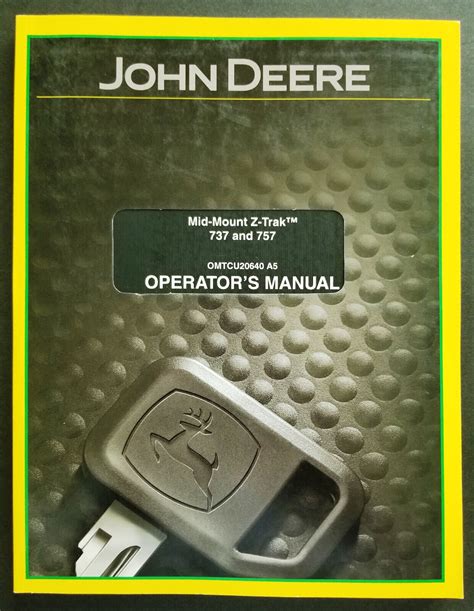 Manuale di john deere z 757. - 2005 manuale del proprietario della radio bmw z4.