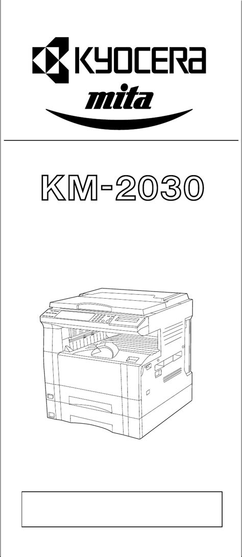Manuale di kyocera mita km 2030. - La modalité sous tous ses aspects.(cahiers chronos 4).