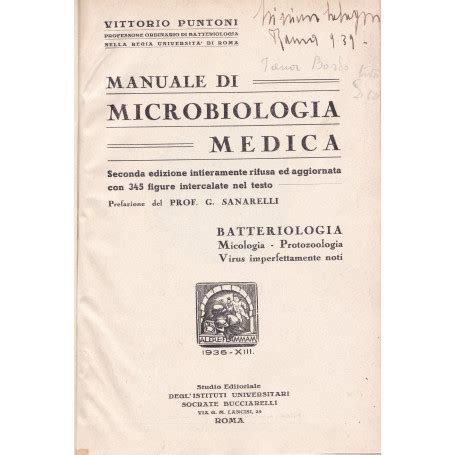 Manuale di laboratorio di micologia medica. - Il libro dei mammut dell'erotica storica.