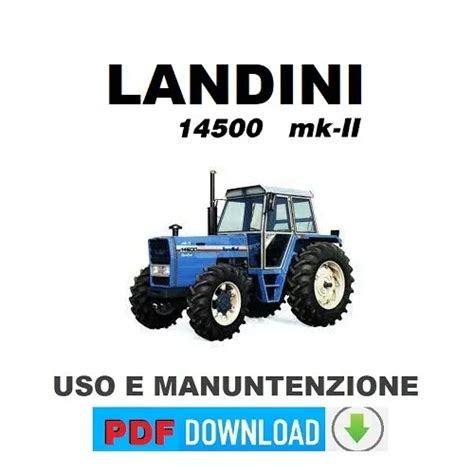 Manuale di manutenzione del trattore agricolo landini 1. - Good web guide for book lovers by susan osborne.