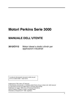 Manuale di officina perkins serie 100 104. - Manuale schema elettrico veicolo utilitario kawasaki mule 3010 trans 4x4.