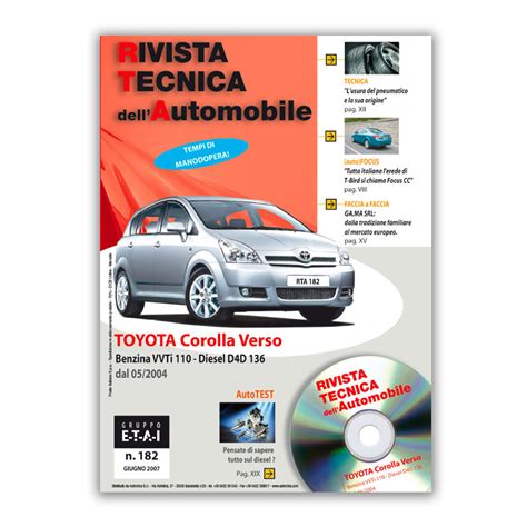 Manuale di riparazione del servizio di toyota corolla 2005. - Manual del buen conductor/ good driver manual.