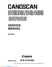 Manuale di riparazione per scanner canon canoscan d1230 serie d2400. - Comment restaurer les meubles de brocante.