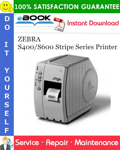 Manuale di riparazione per stampanti zebra s400 s600 serie stripe. - Instruction manual for xtreme cargo carrier.