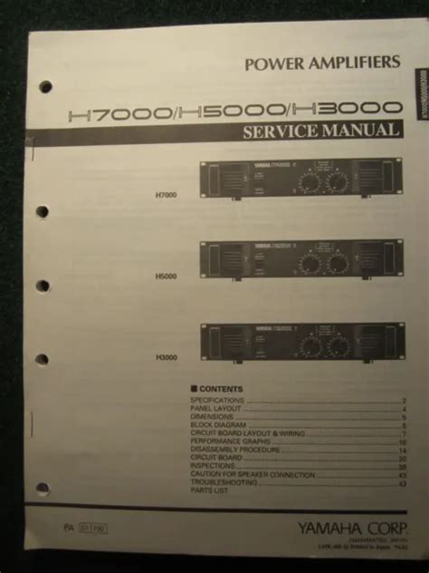 Manuale di servizio 1200 classe d amplificatore di potenza. - Manual de servicio haier tdc1314s televisión en color dvd.