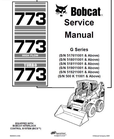 Manuale di servizio bobcat serie 773 g. - Case 480 super m backhoe service manual.