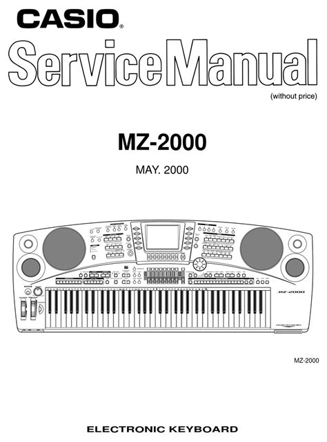 Manuale di servizio casio mz 2000. - Poulan 2300 cva chainsaw repair manual.