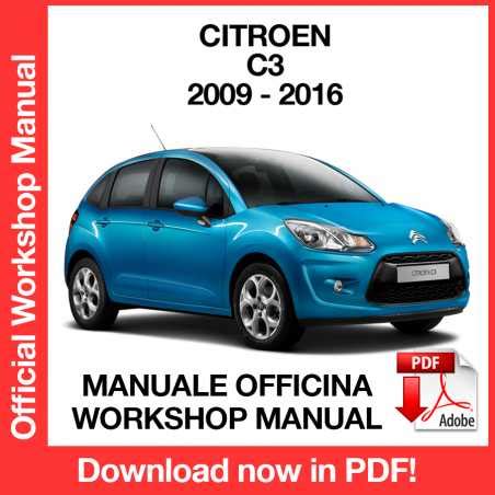 Manuale di servizio citroen c3 pluriel. - Ford fiesta manuale d'uso 2012 uk.