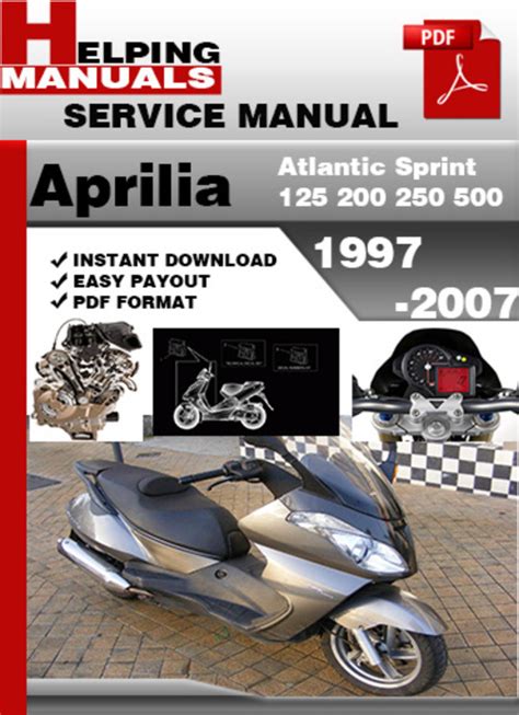 Manuale di servizio di riparazione di aprilia atlantic sprint 250 500 2007. - Honda cbx 1000 workshop manual download.