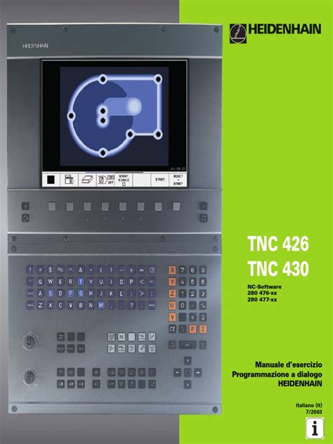 Manuale di servizio heidenhain tnc 426. - Schneider electric tsx series guides and manuals.