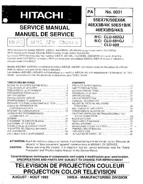 Manuale di servizio hitachi 55ex7k 50ex6k tv a colori a proiezione. - The american militia officers manual by jacob g dyckman.