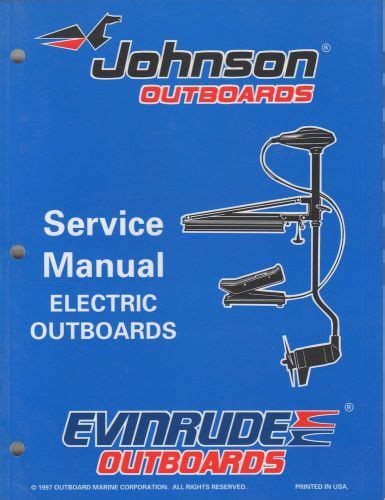 Manuale di servizio johnson 1998 fuoribordo elettrici pn 520201. - Renville als keerpunt in de nederlands-indonesische onderhandelingen.